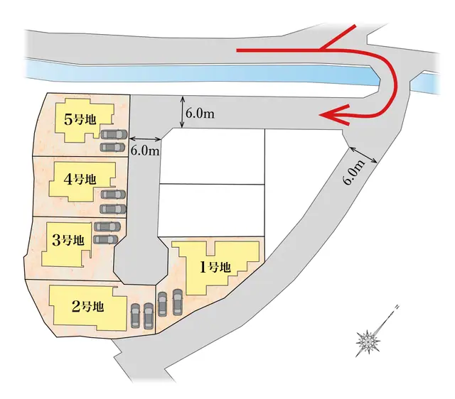 那珂川市山田 新築戸建 間取り図