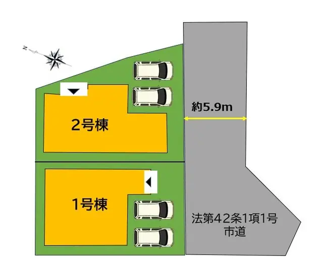 春日市須玖南5丁目 新築戸建 間取り図