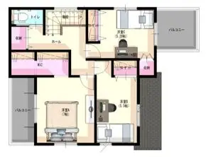 春日市須玖南5丁目 新築戸建 間取り図
