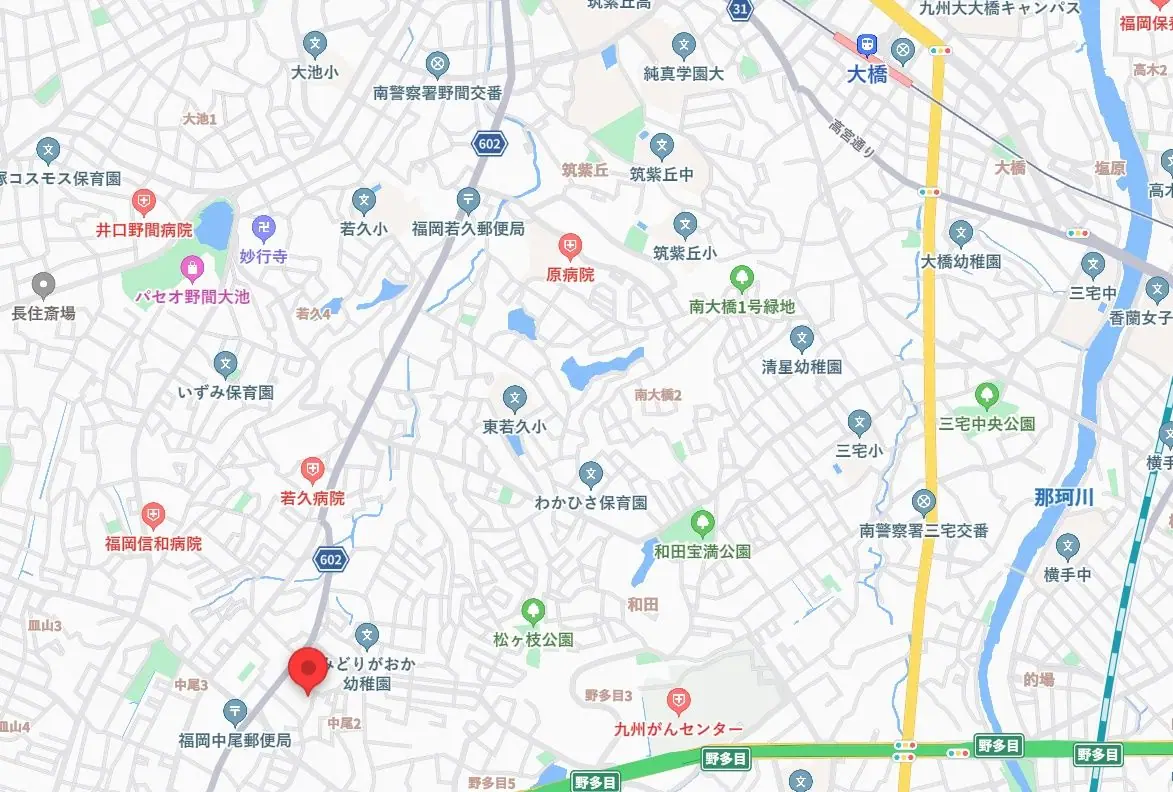 福岡市南区中尾2丁目 新築戸建 間取り図
