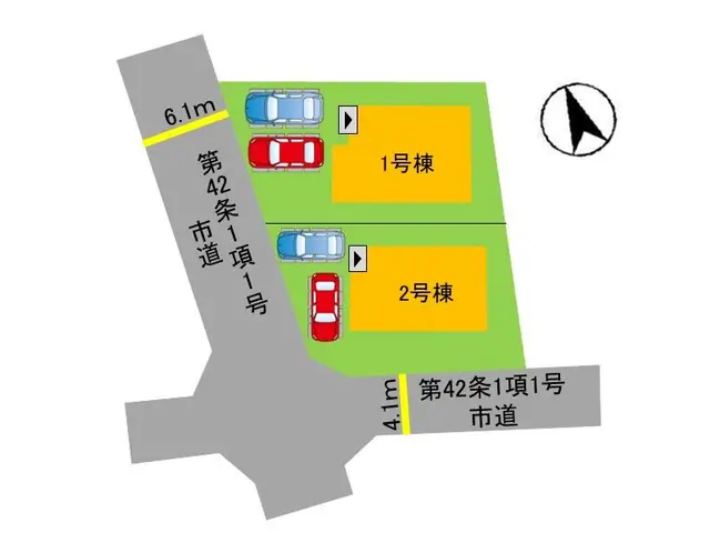 福岡市東区美和台3丁目 新築戸建 間取り図