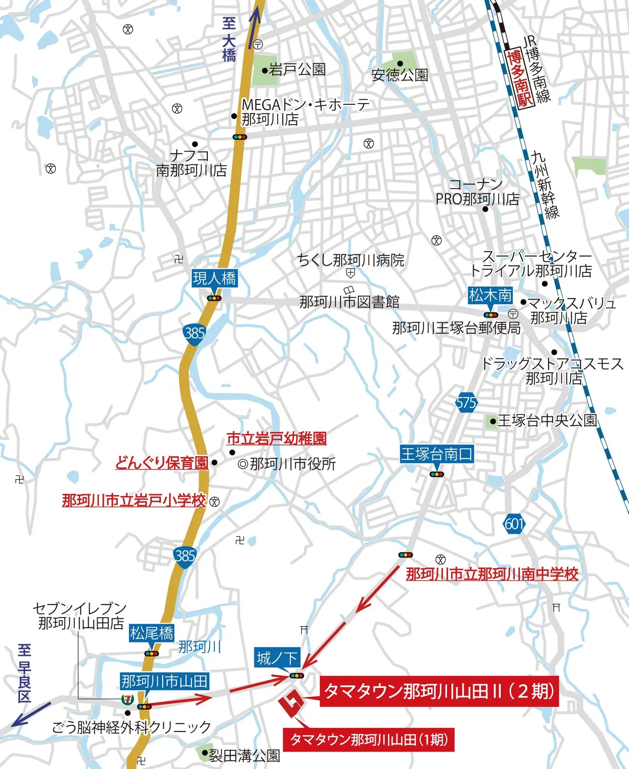 那珂川市山田 新築戸建 間取り図