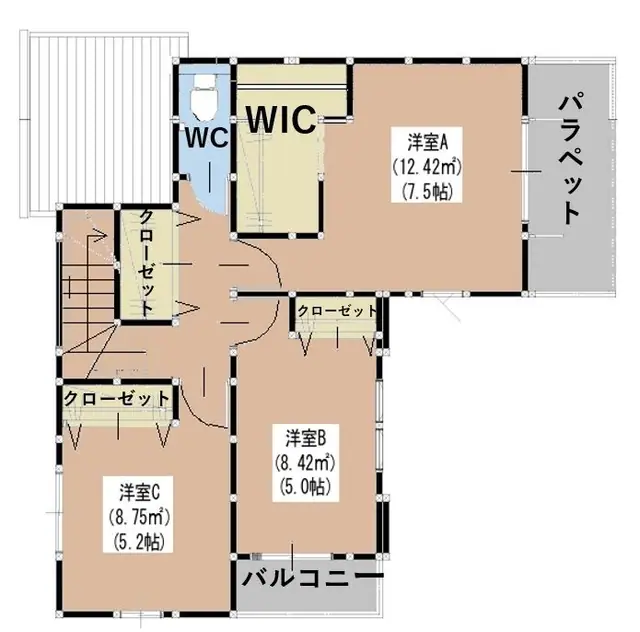 福岡市早良区田隈3丁目 新築戸建 間取り図