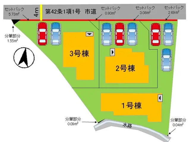 大野城市乙金2丁目 新築戸建 間取り図
