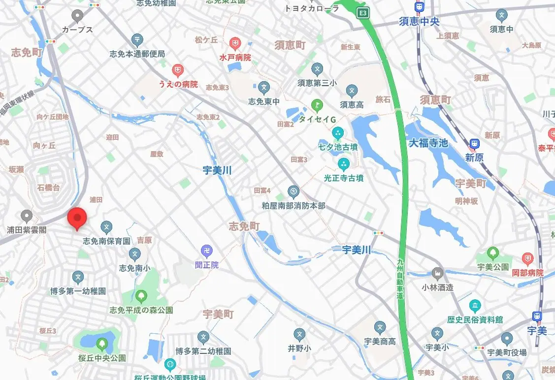 糟屋郡志免町桜丘1丁目 新築戸建 間取り図