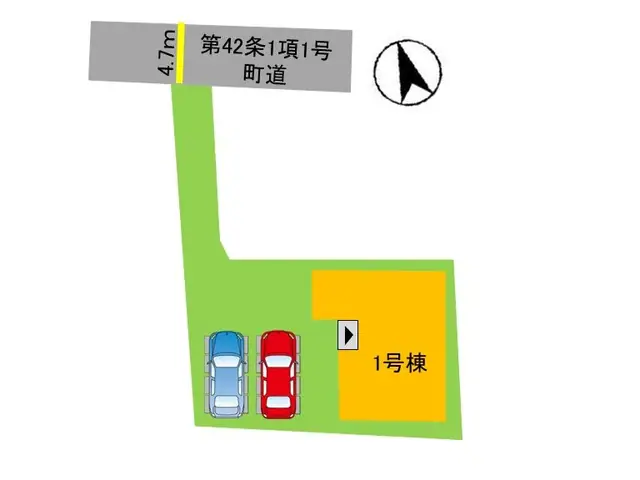 糟屋郡新宮町下府1丁目 新築戸建 間取り図