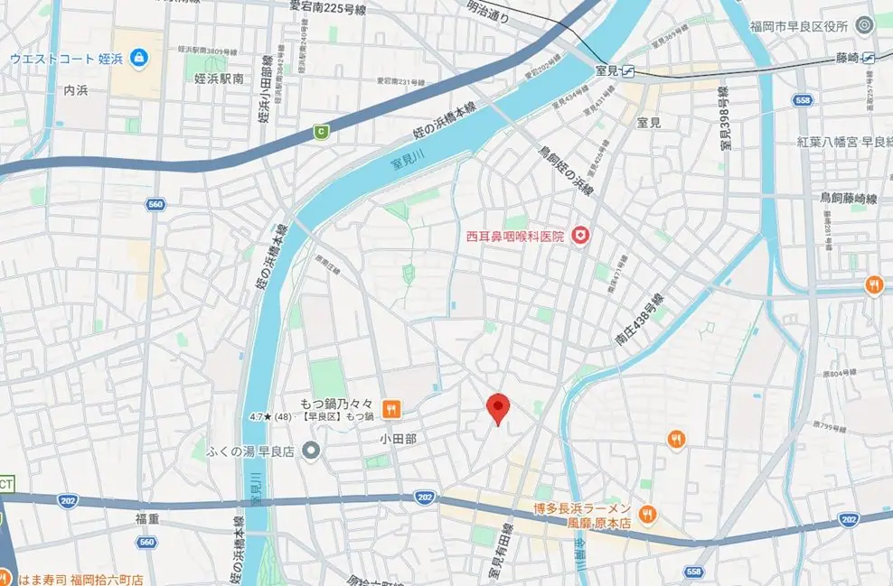 福岡市早良区小田部1丁目 新築戸建 間取り図