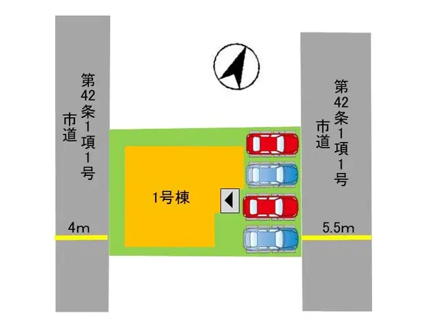福岡市東区香椎5丁目 新築戸建 間取り図