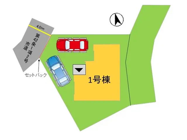 大野城市牛頸2丁目 新築戸建 間取り図