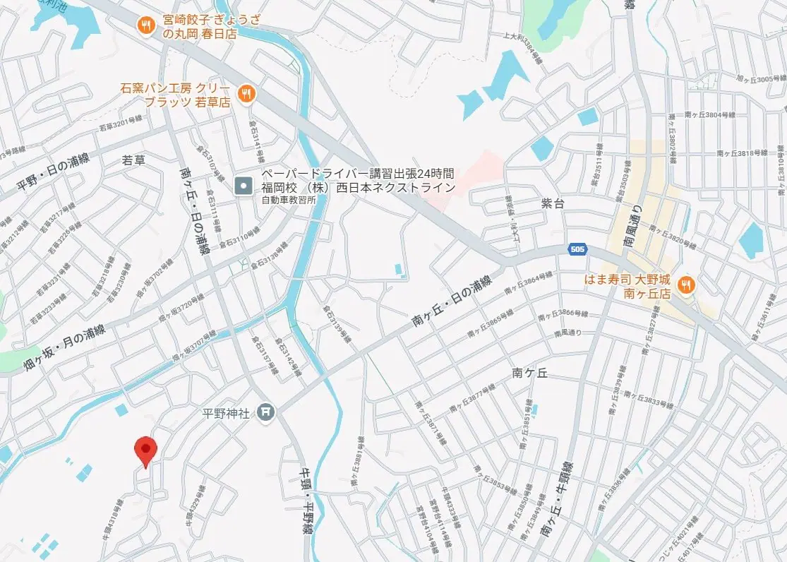 大野城市牛頸2丁目 新築戸建 間取り図