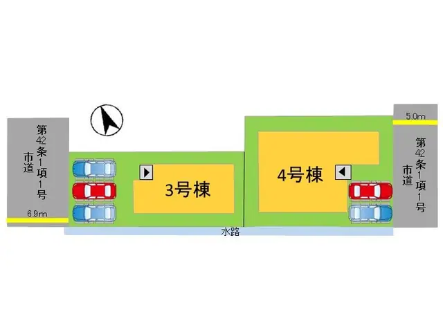 福岡市東区三苫2丁目 新築戸建 間取り図