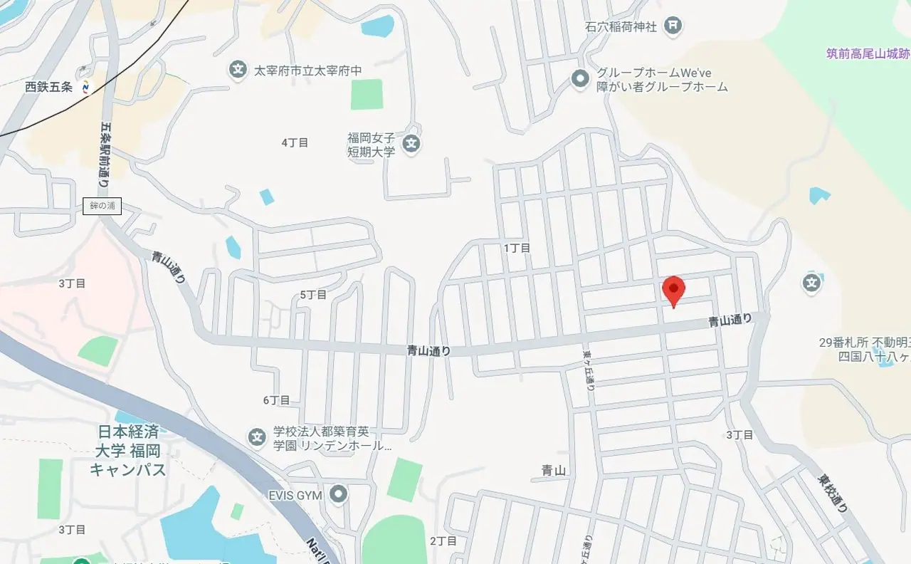 太宰府市青山1丁目 新築戸建 間取り図