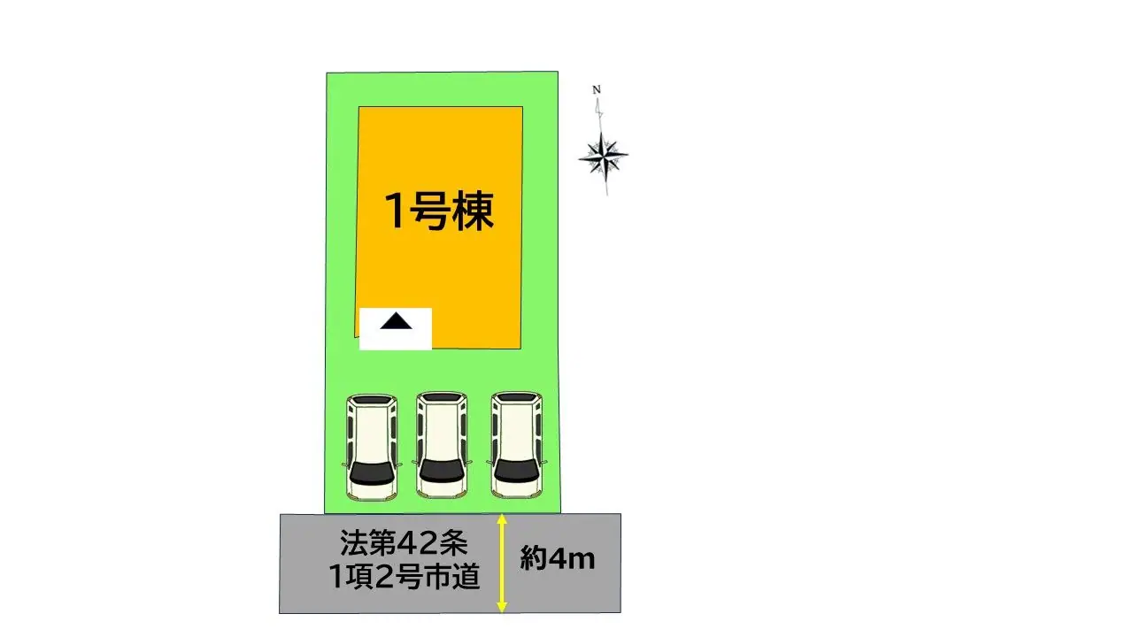 福岡市東区大岳2丁目 新築戸建 間取り図