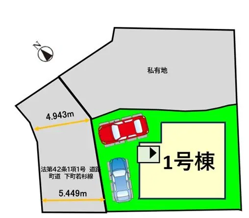 糟屋郡篠栗町中央5丁目 新築戸建 間取り図