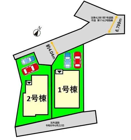 春日市小倉5丁目 新築戸建 間取り図