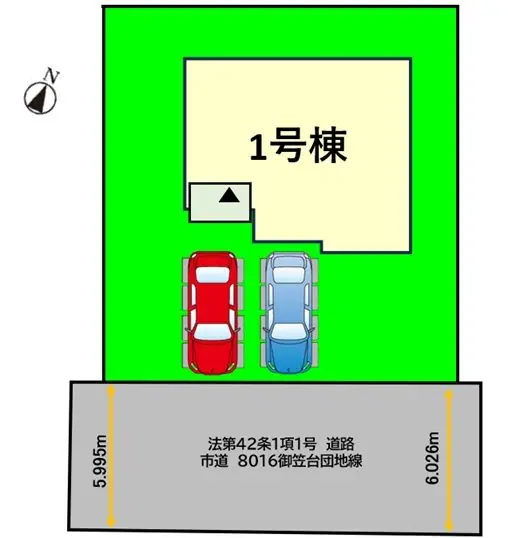 筑紫野市原 新築戸建 間取り図