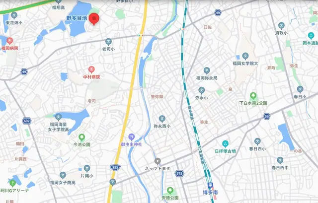 福岡市南区野多目4丁目 新築戸建 間取り図