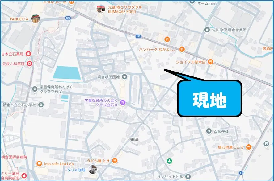 朝倉市頓田 新築戸建 間取り図
