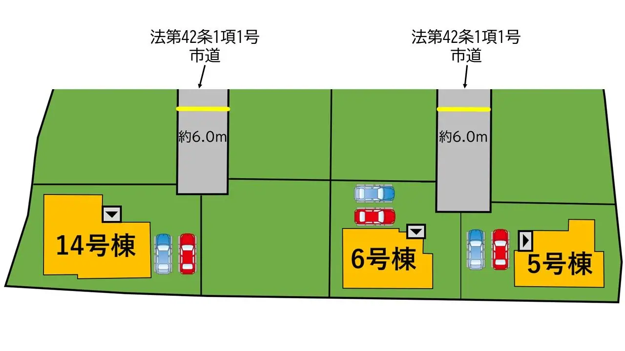 朝倉市頓田 新築戸建 間取り図