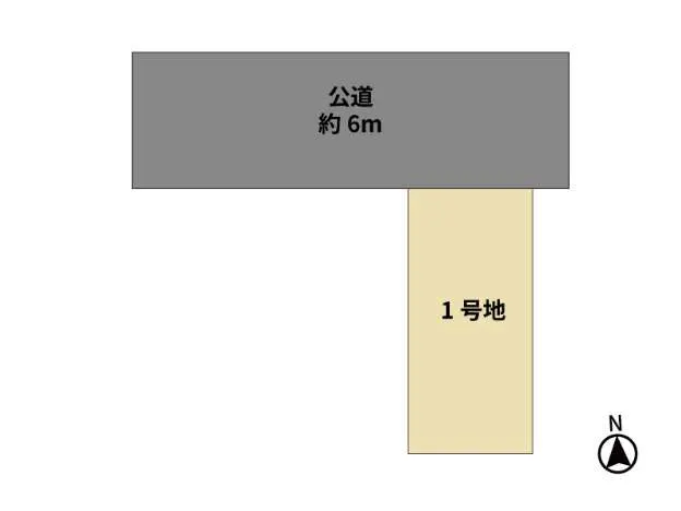 福岡市西区姪浜駅南2丁目 土地（全3区画） 区画図