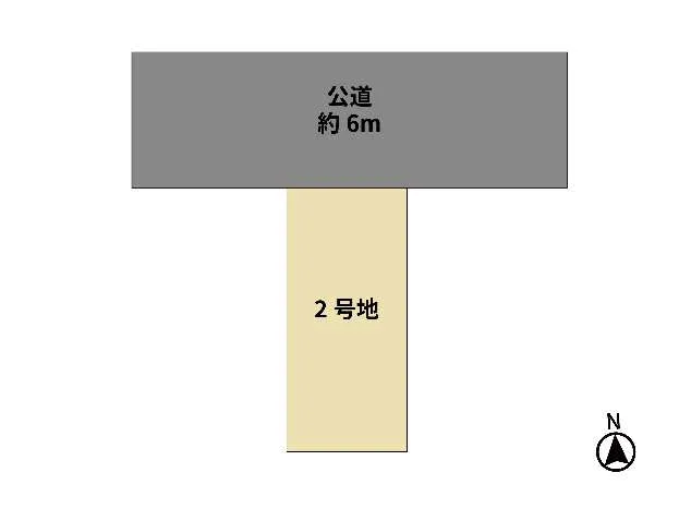 福岡市西区姪浜駅南2丁目 土地（全3区画） 区画図