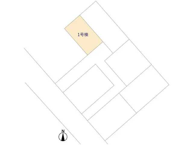福岡市東区若宮4丁目 新築戸建（全6棟） 間取り図