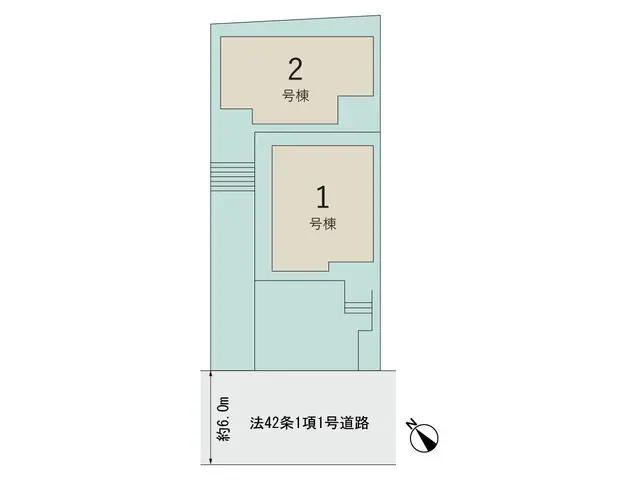 福岡市東区若宮2丁目 新築戸建（全2棟） 間取り図