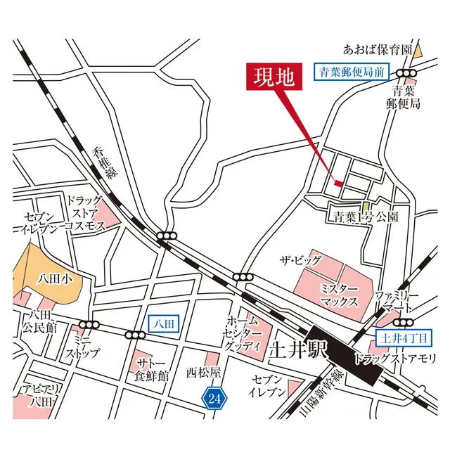 福岡市東区青葉7丁目 新築戸建 間取り図
