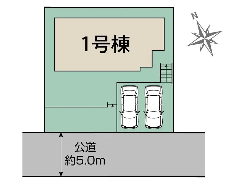 福岡市東区香椎台2丁目 新築戸建 間取り図