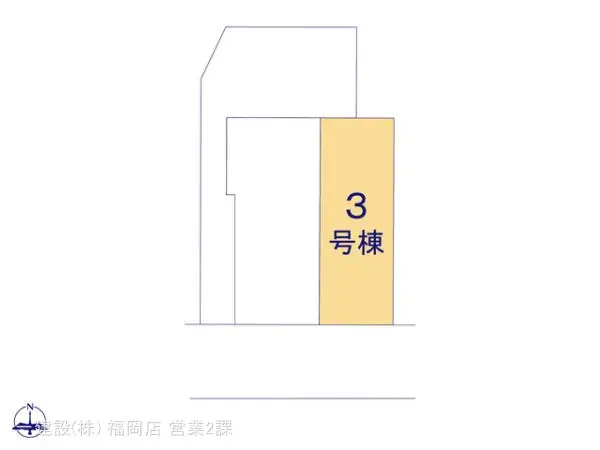 福岡市南区長住5丁目 新築戸建（全5棟） 間取り図