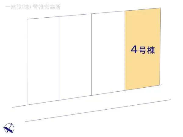 福岡市南区鶴田1丁目 新築戸建（全4棟） 間取り図