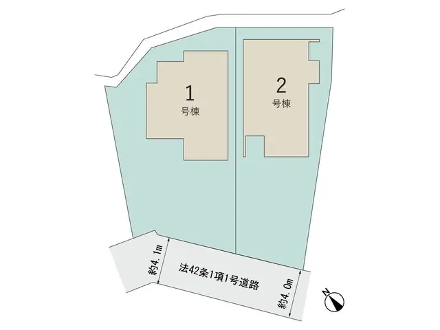 福岡市城南区樋井川1丁目 新築戸建（全2棟） 間取り図