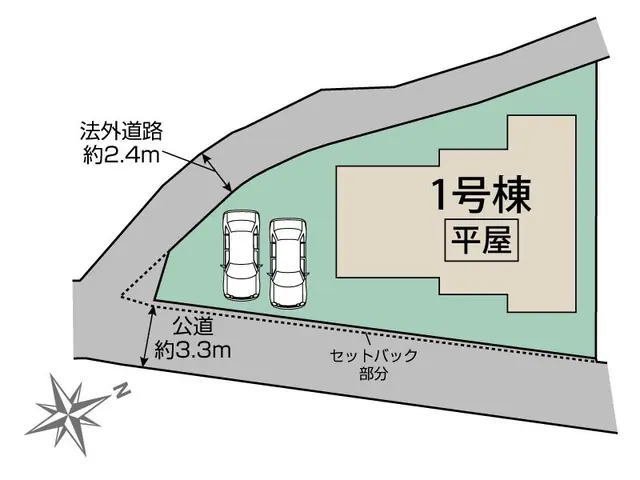 糟屋郡宇美町明神坂1丁目 新築戸建 間取り図