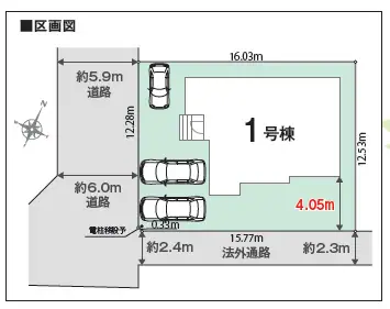 糟屋郡宇美町四王寺坂2丁目 新築戸建 間取り図