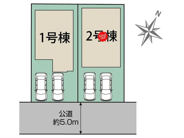 糟屋郡篠栗町和田4丁目 新築戸建（全2棟） 間取り図