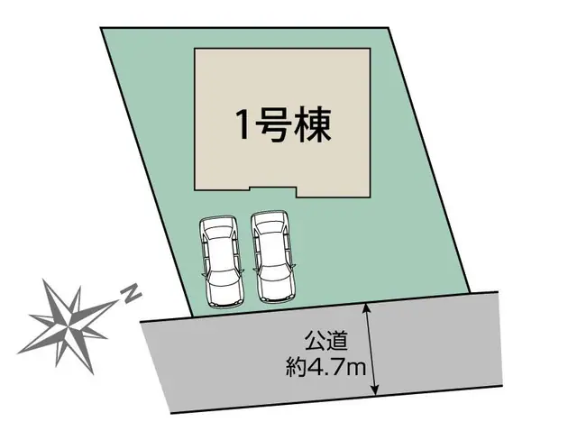 糟屋郡志免町片峰中央3丁目 新築戸建 間取り図