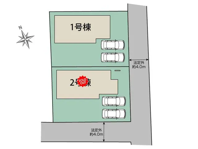 古賀市千鳥2丁目 新築戸建（全2棟） 間取り図