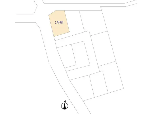 福津市花見の里3丁目 新築戸建（全9棟） 間取り図