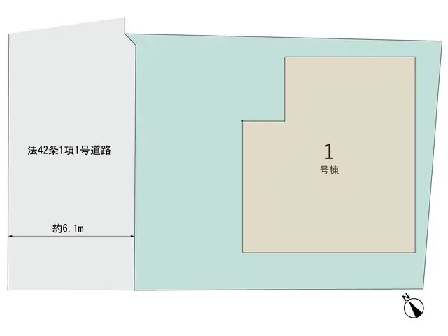 宗像市田熊6丁目 新築戸建 間取り図