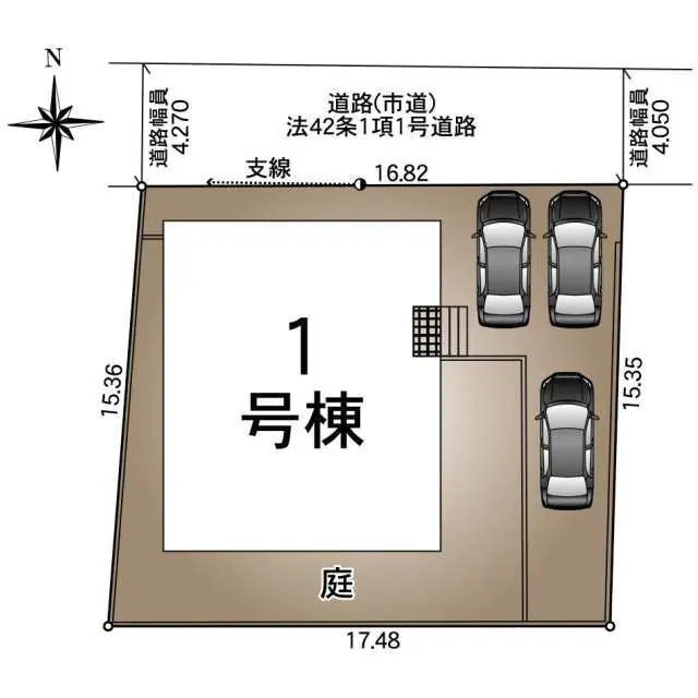 宗像市東郷字尾園 新築戸建 間取り図