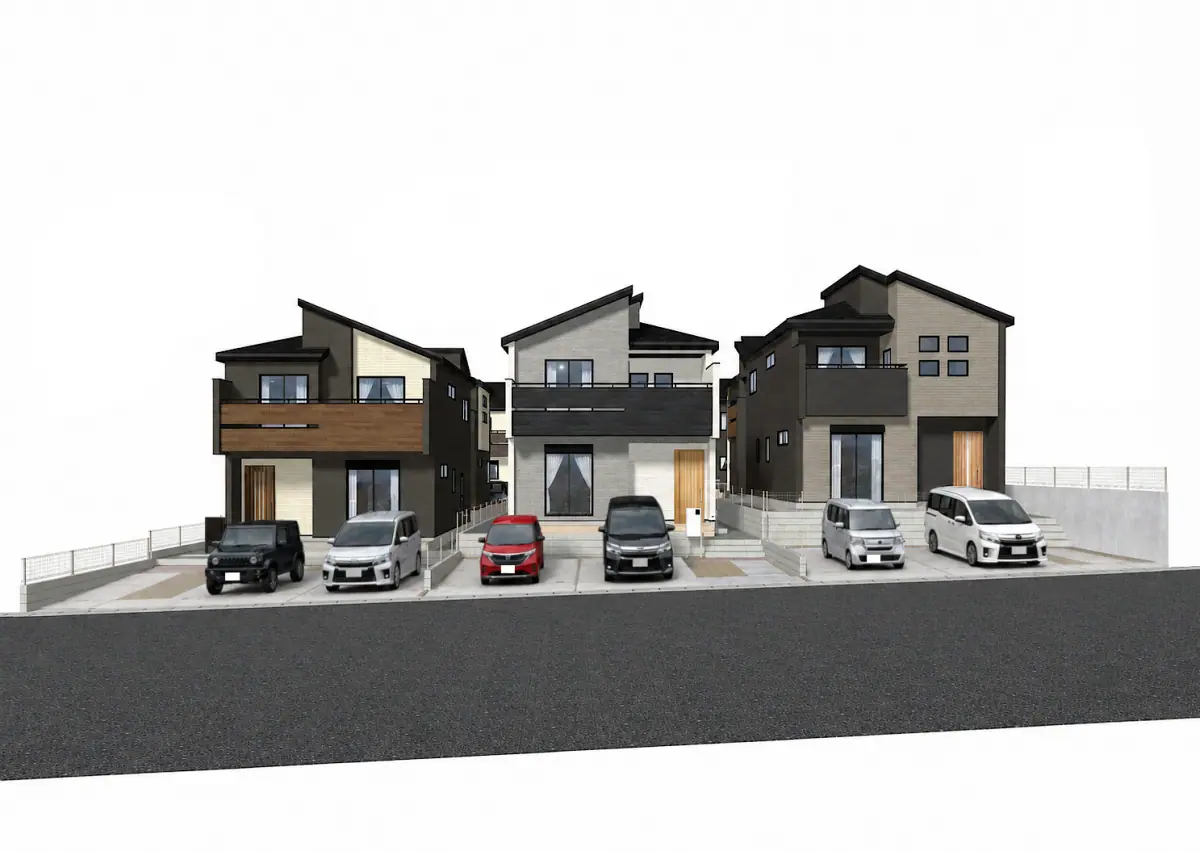大野城市大城3丁目 新築戸建（全7棟） 外観写真