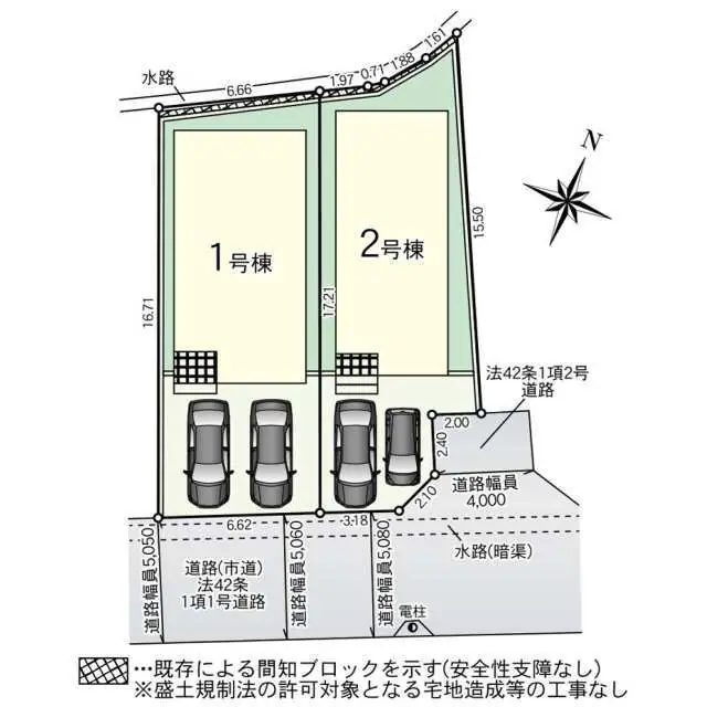 大野城市上大利3丁目 新築戸建（全2棟） 間取り図