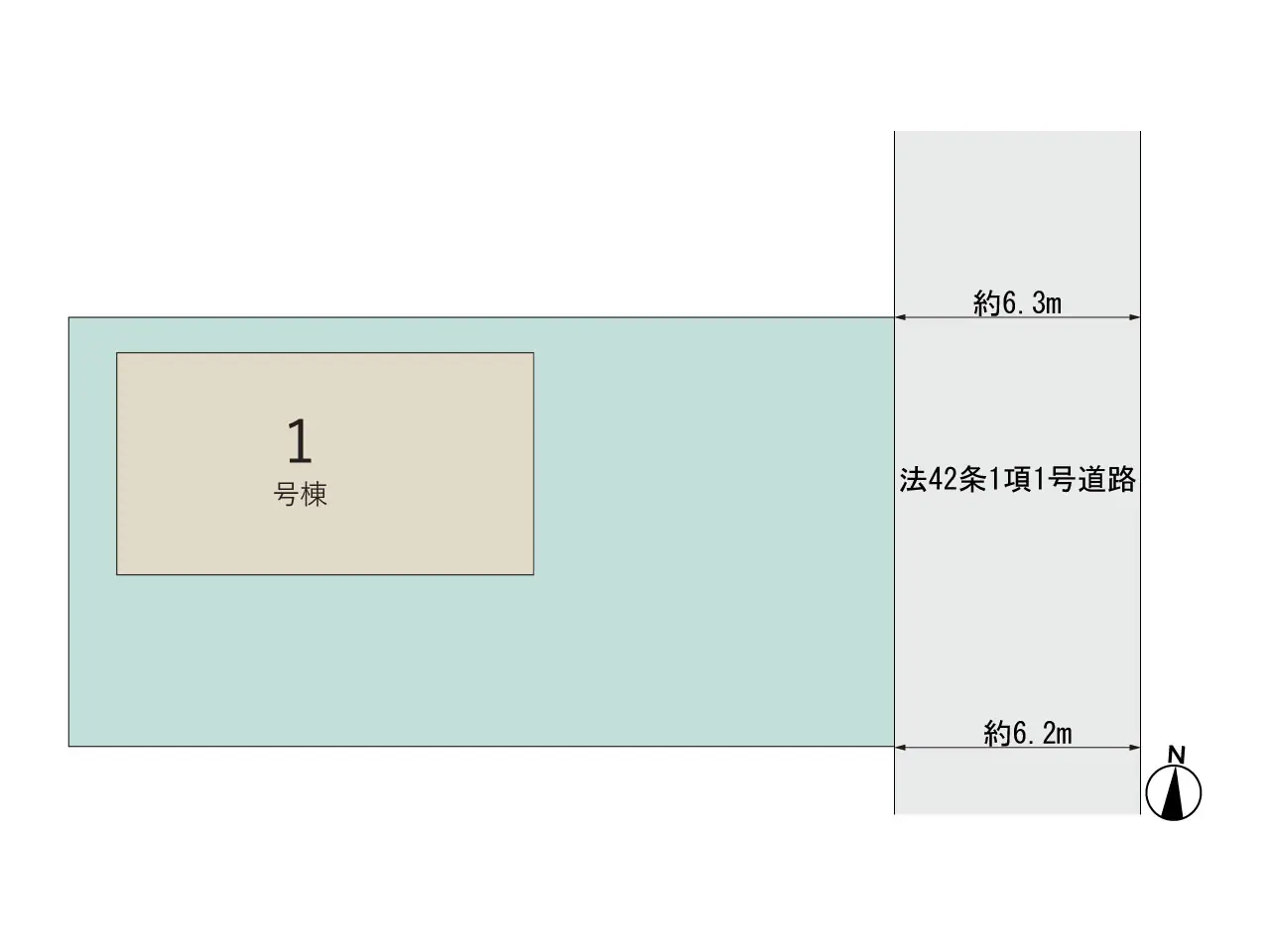 久留米市藤光町字枦ヶ浦 新築戸建 間取り図