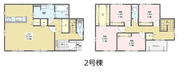 福岡市南区寺塚1丁目 新築戸建 間取り図