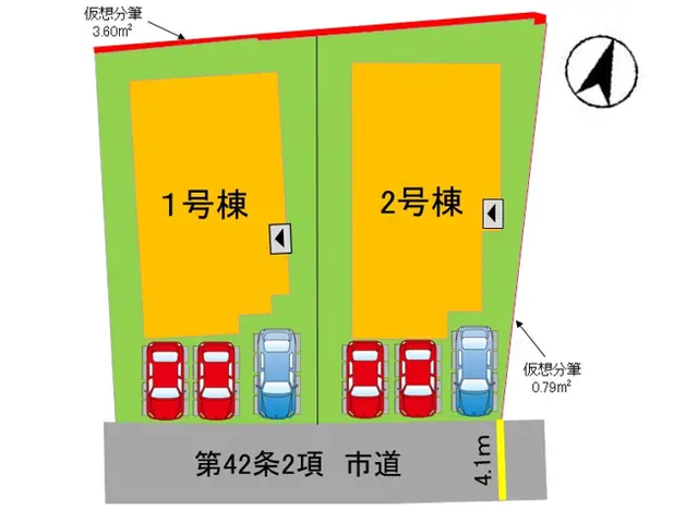 福岡市西区上山門2丁目 新築戸建 間取り図