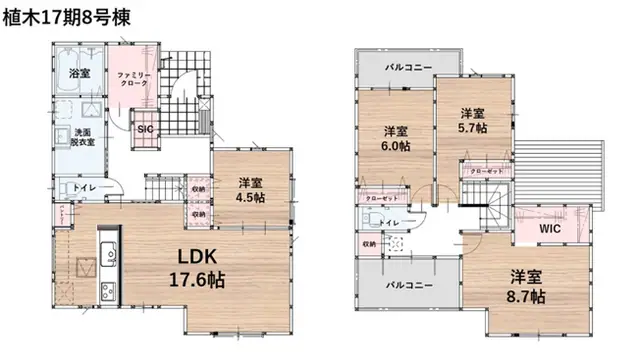 糟屋郡須恵町糟屋郡須惠町大字植木 新築戸建 間取り図