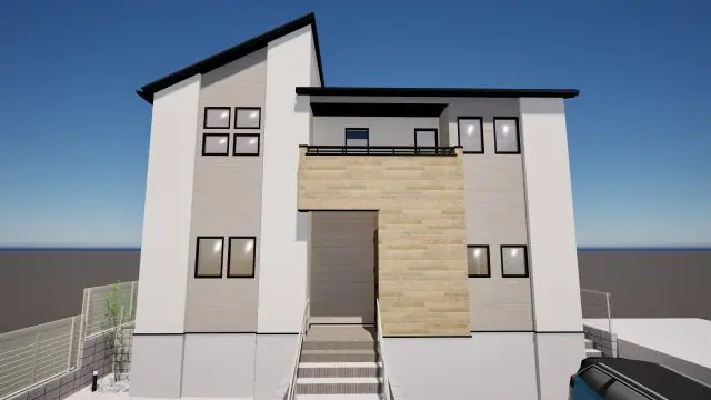 糟屋郡新宮町湊 新築戸建 外観写真