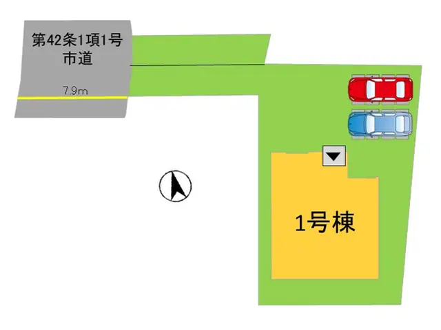 大野城市乙金東3丁目 新築戸建 間取り図