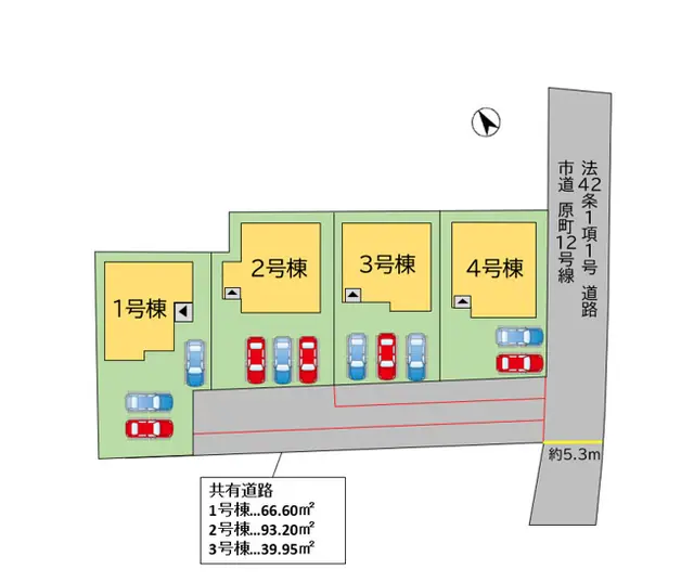 宗像市原町 新築戸建 間取り図