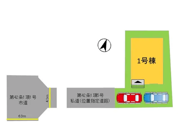 福岡市西区千里 新築戸建 間取り図